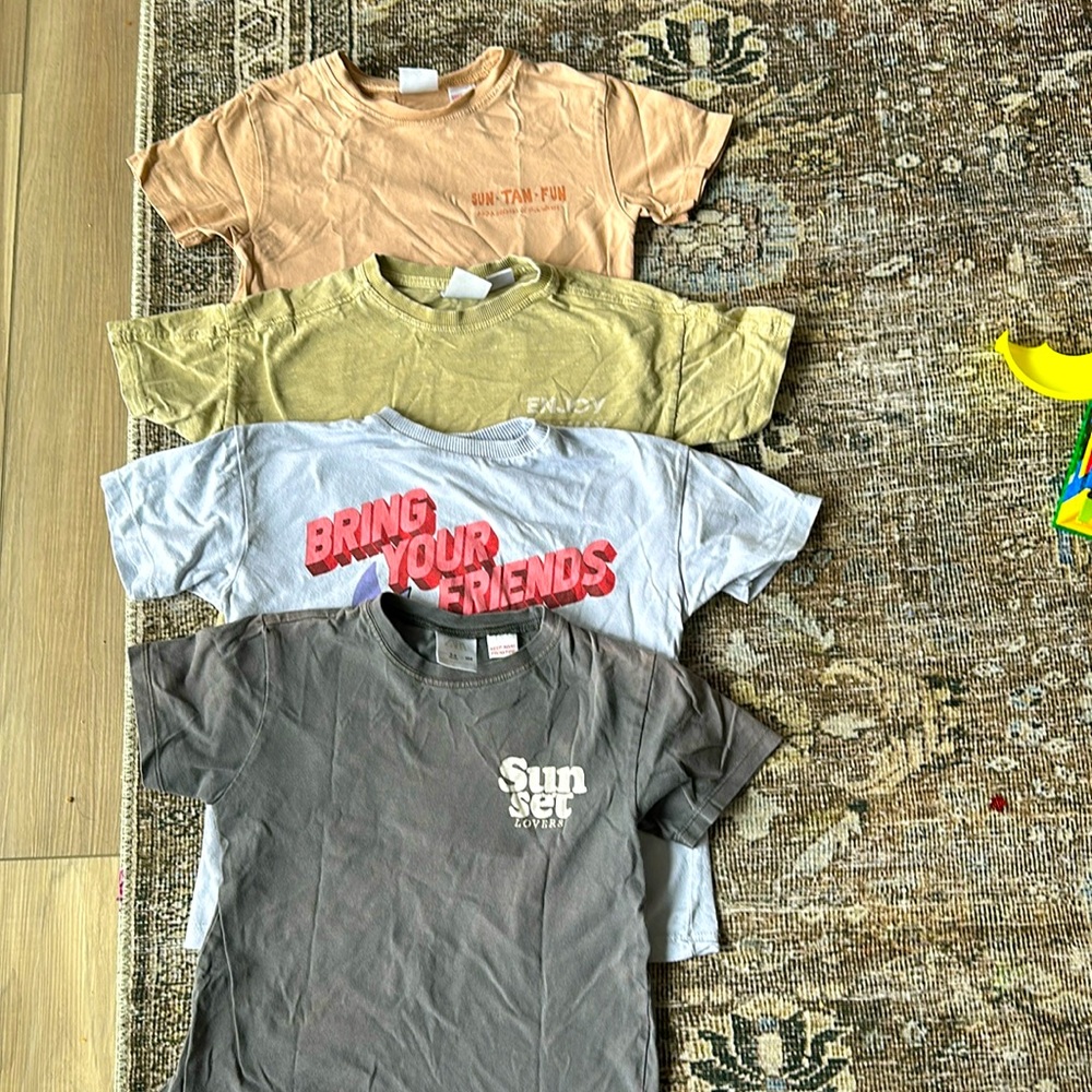 Zara boys short sleeve bundle size 3-4T